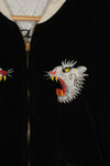 1950's Japan Jacket, tiger design, size tag, good condition, slightly smaller