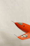 Autographed by US Air Force Brigadier General Chuck Yeager, X-1 manned aircraft model, used.