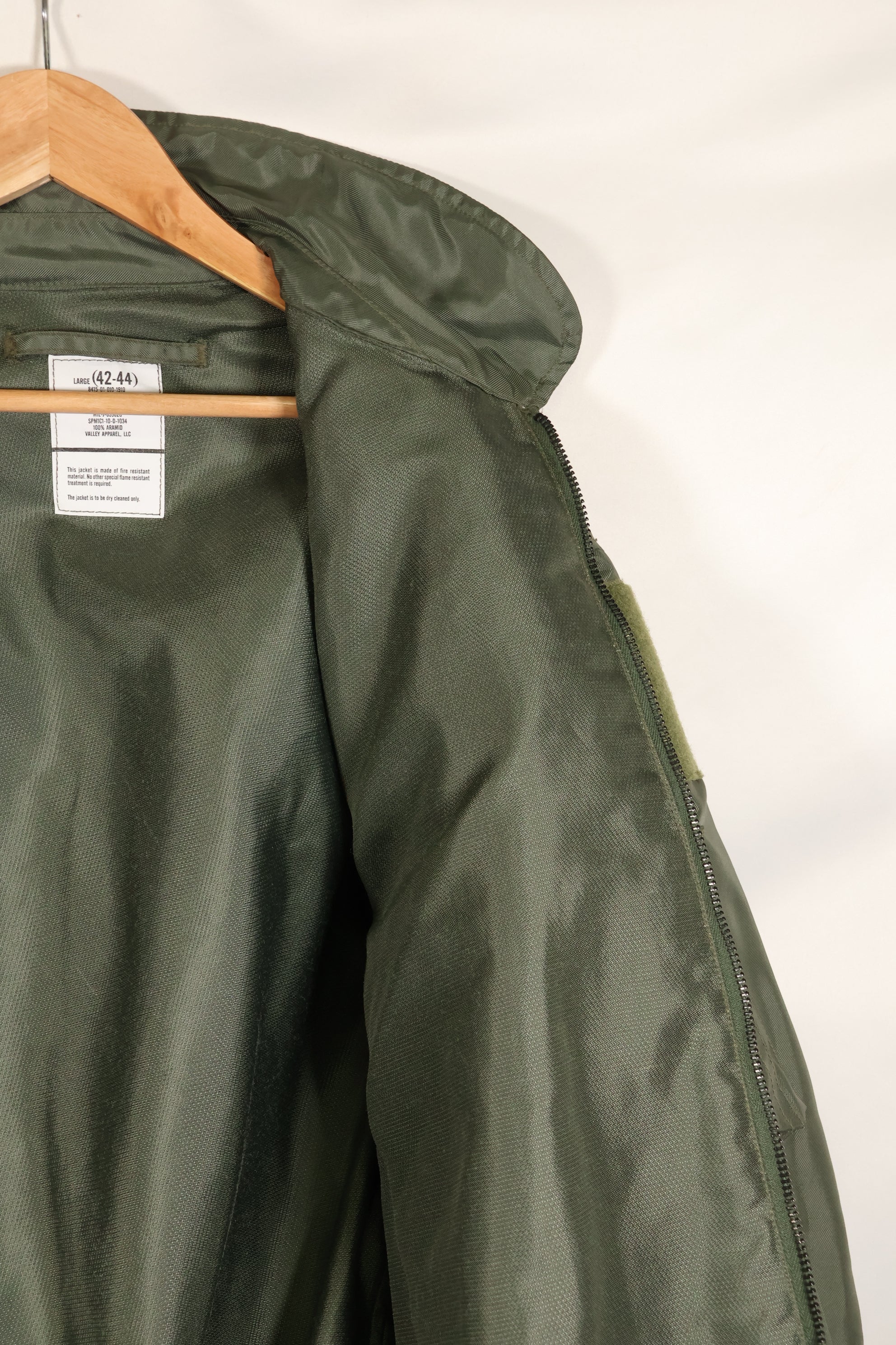 2010 Contract, LARGE, U.S. Air Force, CWU-36P, Light Zone Flight Jacket, Unused