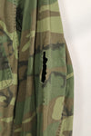 Real ERDL non ripstop jungle fatigues jacket, used, scratches, etc. B