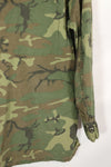 Real ERDL non ripstop jungle fatigues jacket, used, scratches, etc. B