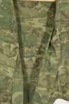 Real ERDL non ripstop jungle fatigues jacket, used, scratches, etc. B