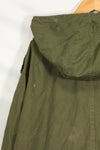 1950's U.S. Army M51 Field Parka Shell Only Small Used