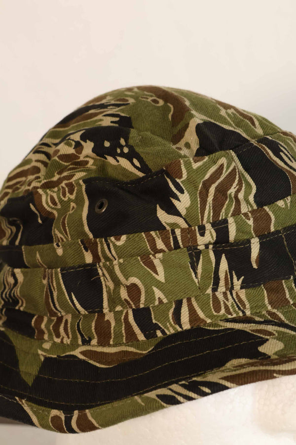 Limited quantity one-washed MILITARIA 1911 early Gold Tiger CISO cut boonie hat with short brim modification D