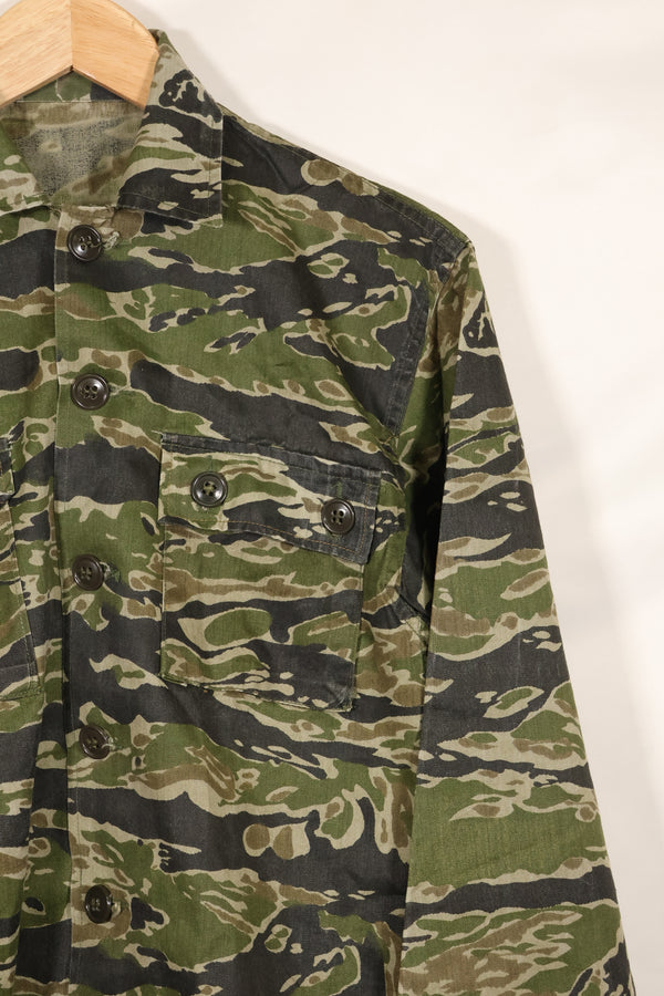 1960s Tiger Stripe Shirt, CIDG pattern, good condition, used, B