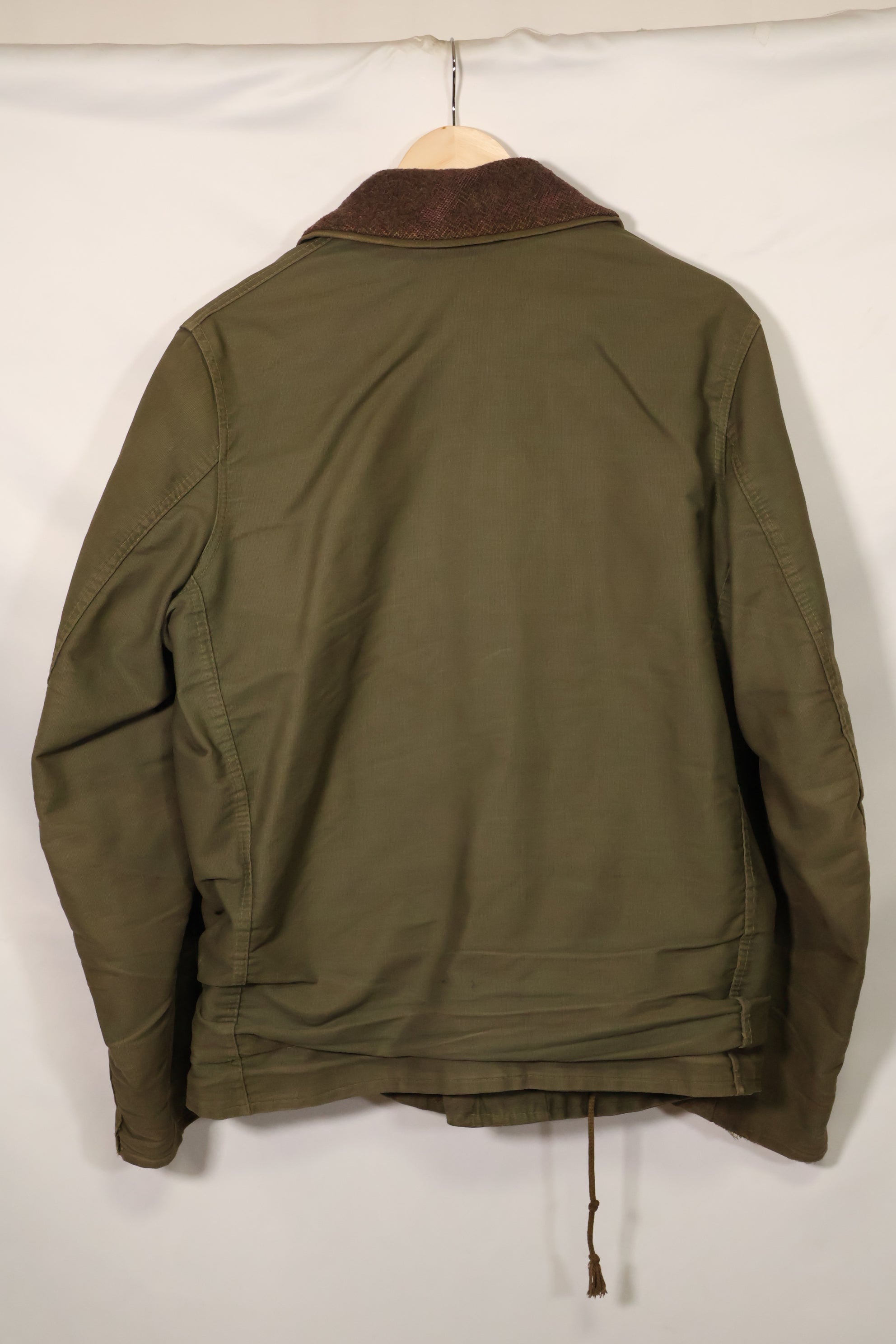 1950's U.S. Navy N-1 Deck Jacket, missing tags etc., buttons missing, used.