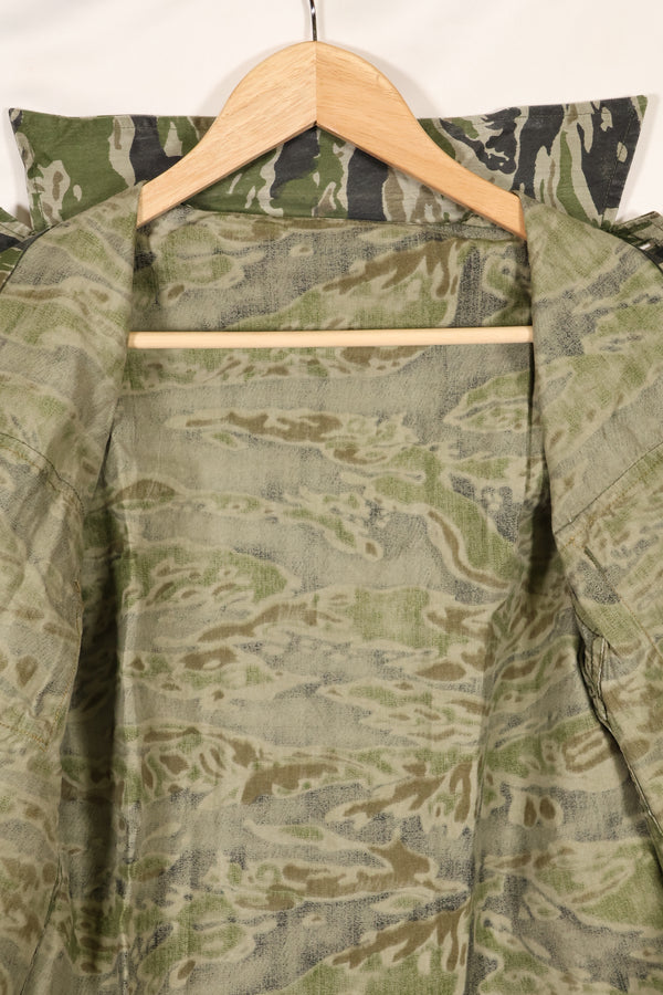 1960s Tiger Stripe Shirt, CIDG pattern, good condition, used, B