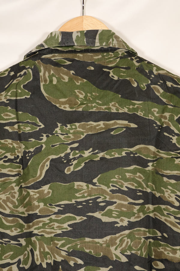 1960s Tiger Stripe Shirt, CIDG pattern, good condition, used, B