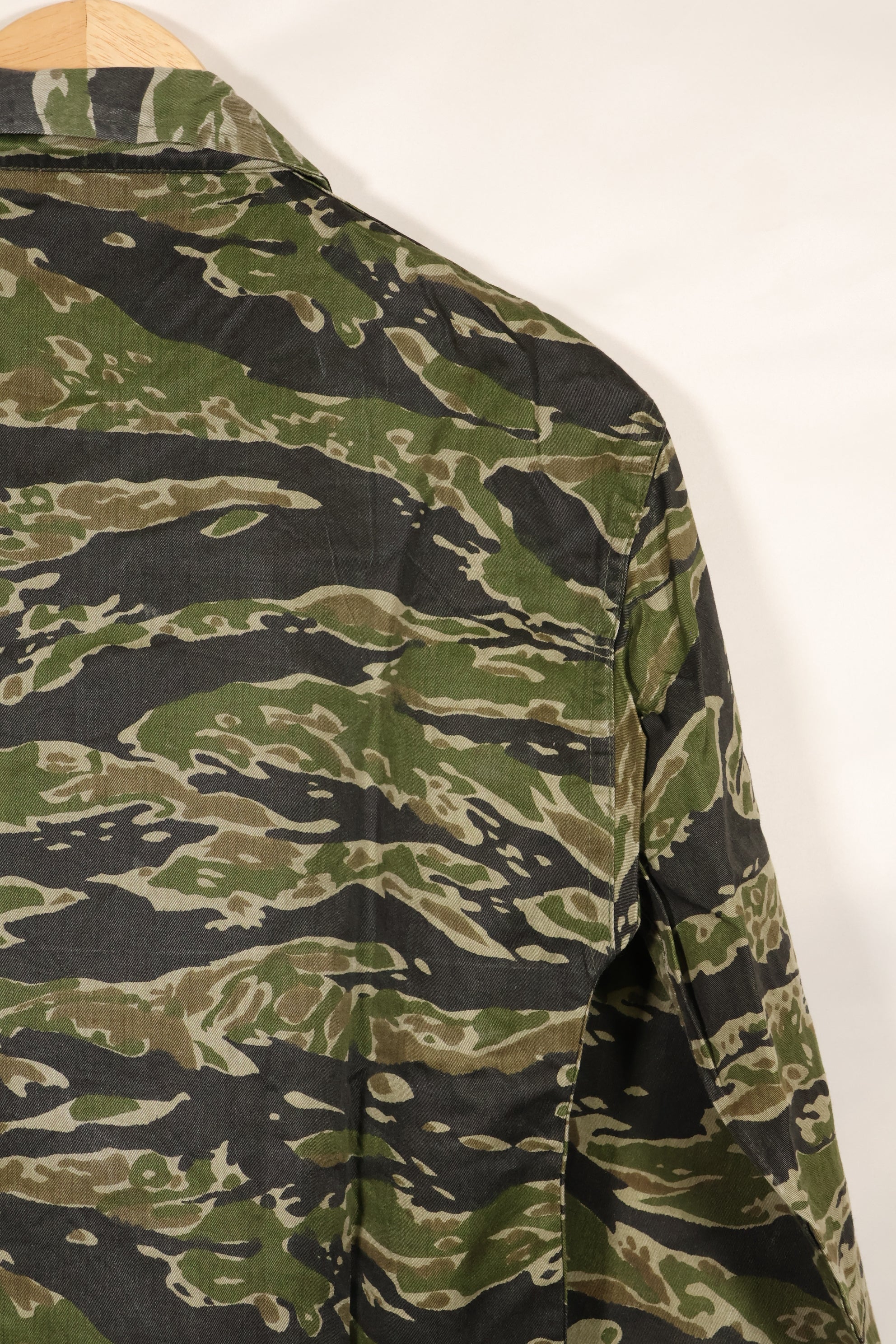 1960s Tiger Stripe Shirt, CIDG pattern, good condition, used, B