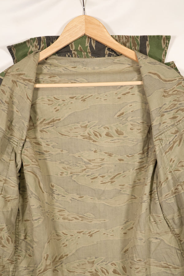 Actual Late War Pattern Tiger Stripe Shirt A-L Faded