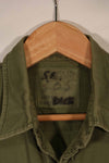 Real 1970 Australian Army OD shirt 15 1/2 x33 used