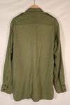 Real 1970 Australian Army OD shirt 15 1/2 x33 used