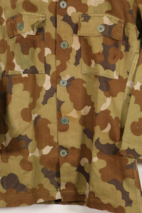 Real South Vietnam National Field Military Police Cloud Camouflage Top and Bottom Set, unused.