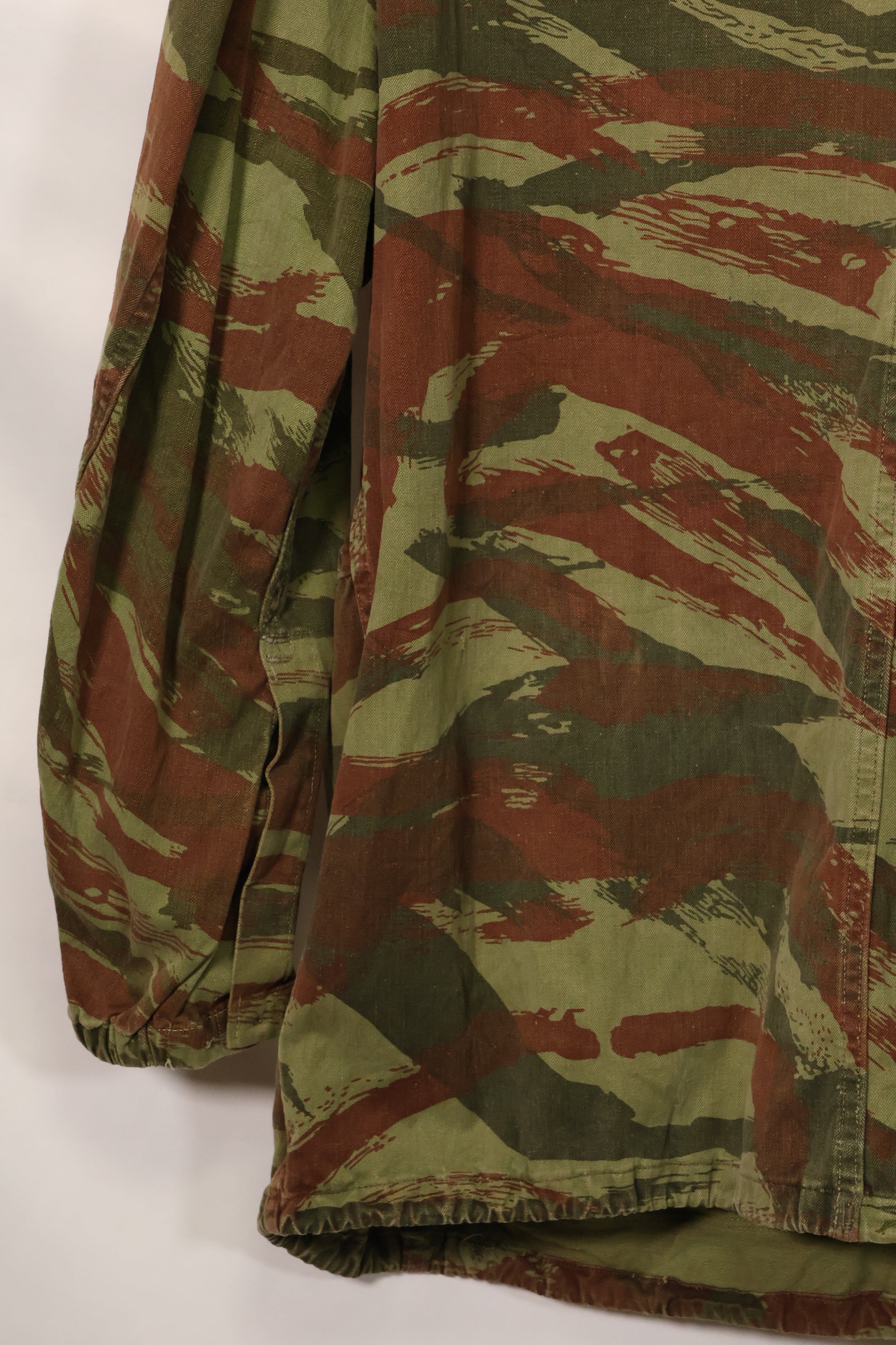1950s French Army Lizard Camouflage TAP 47/56 Airborne Jacket Used