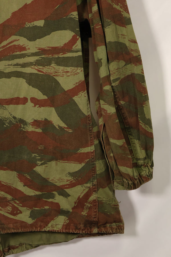 1950s French Army Lizard Camouflage TAP 47/56 Airborne Jacket Used