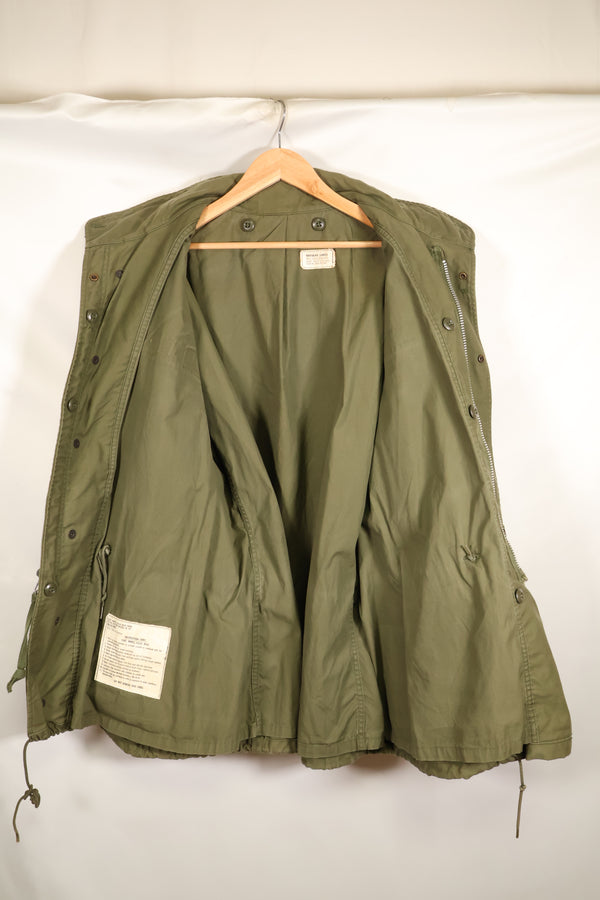 1967 Contract, L-R, 2nd Model M65 Field Jacket, No Epaulets, Used