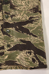 1960s US Cut Okinawa Tiger Tiger Stripe Shirt Modified Vest US-S Used