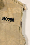 1960s US Cut Okinawa Tiger Tiger Stripe Shirt Modified Vest US-S Used