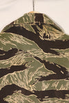 1960s US Cut Okinawa Tiger Tiger Stripe Shirt Modified Vest US-S Used