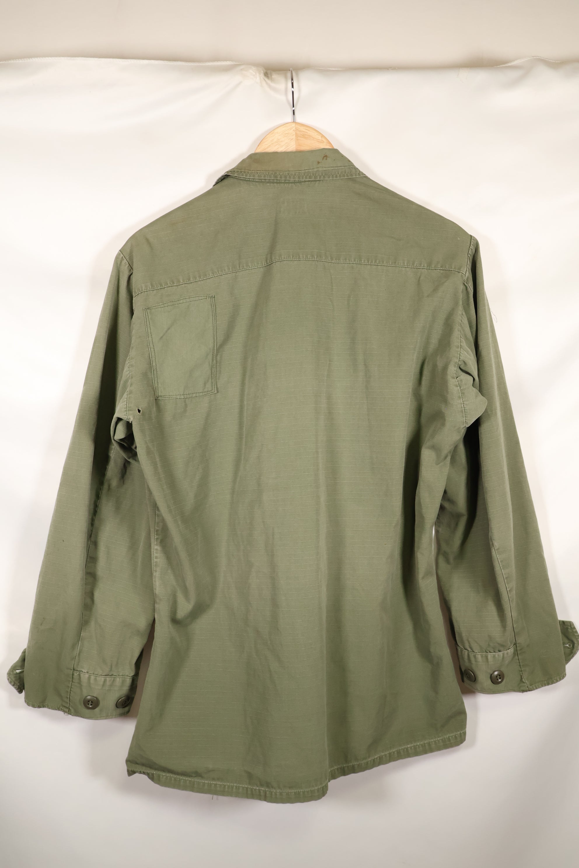 1969 Contract SMALL-REGULAR 4th Model Jungle Fatigue Jacket Used Film Company Release