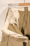 Early 1940s, Estimated Size 36, U.S. Army, Airborne Division, M-1942 Jump Pants, Slightly Faded, Used