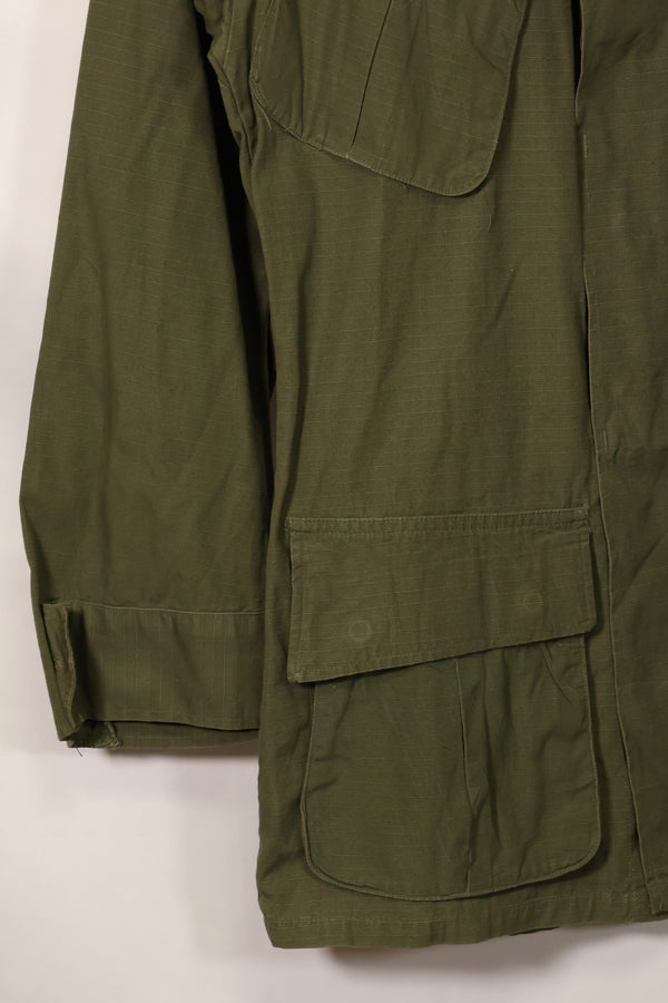 1969 Contract 4th Model Jungle Fatigue Jacket X-S-R Used with Patches
