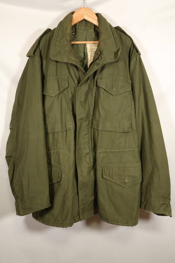 1975 Contract M-R 3rd Model M65 Field Jacket, Used, Good Condition