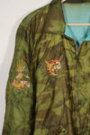 Real U.S. Army Poncho Liner Tour Jacket 1970-1971 TAY NINH CU CHI