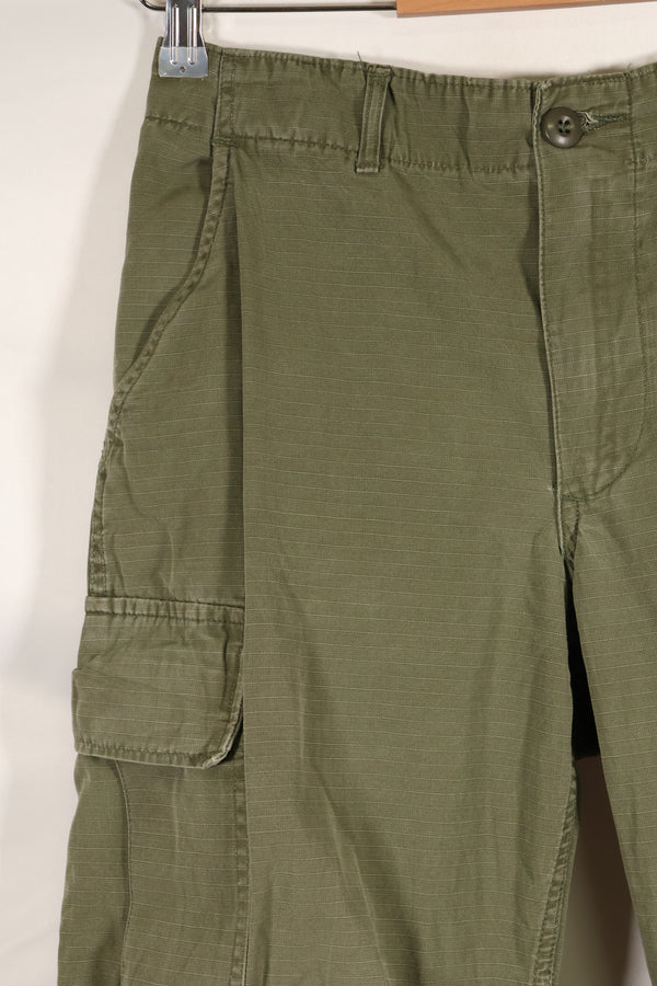 Circa 1969 Estimated size S-S 4th Model Jungle Fatigue pants, used, released by a movie company.