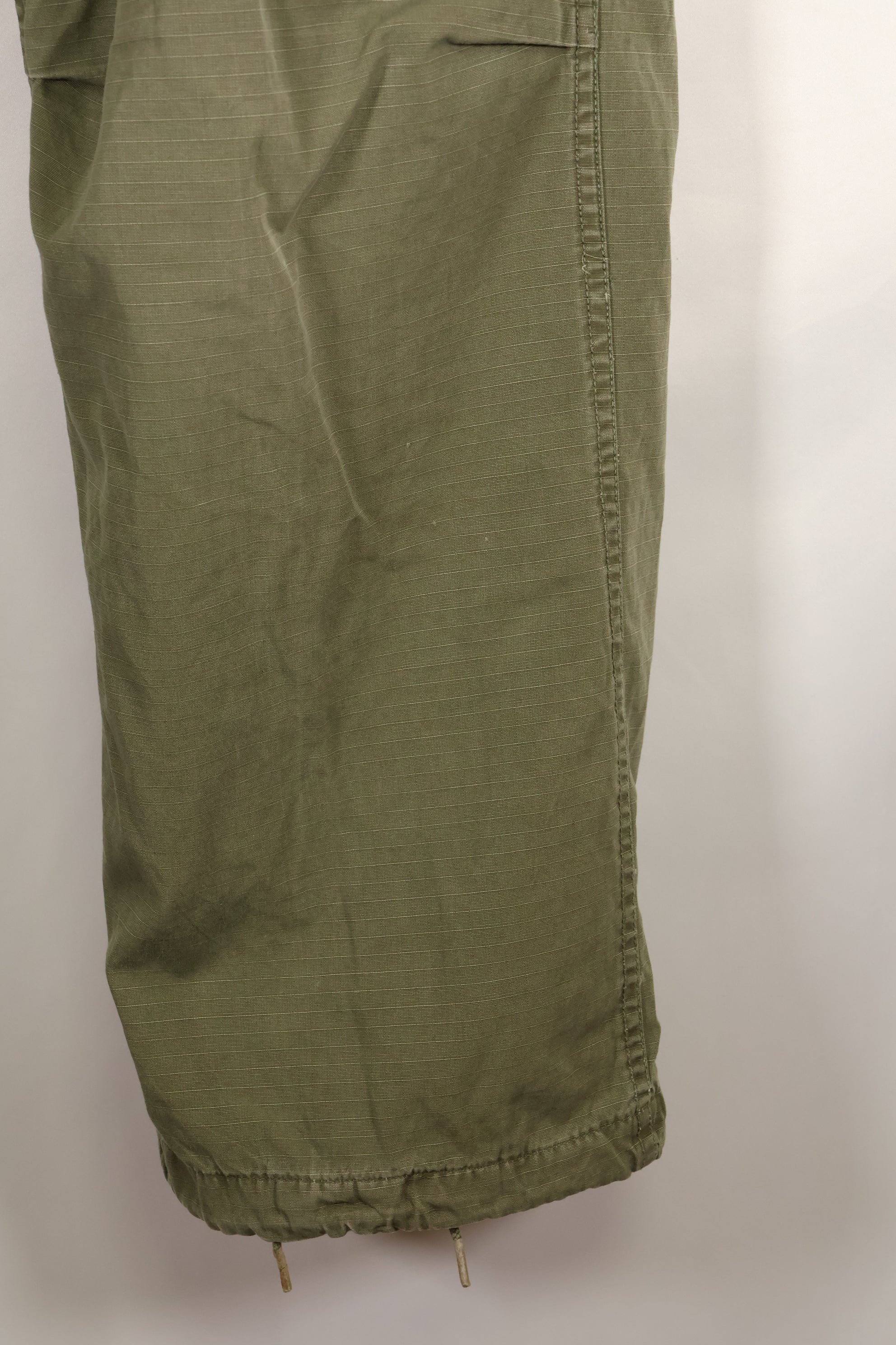 Circa 1969 Estimated size S-S 4th Model Jungle Fatigue pants, used, released by a movie company.