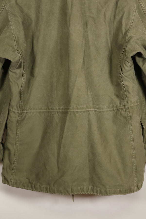1957 Contract, S-S, U.S. Military, M51 Fold Jacket, No Liner, Faded, Used