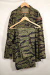 1969-70 Ex-LRRP Soldier 75th Ranger Late Water Tiger Stripe Set, Veteran's Release