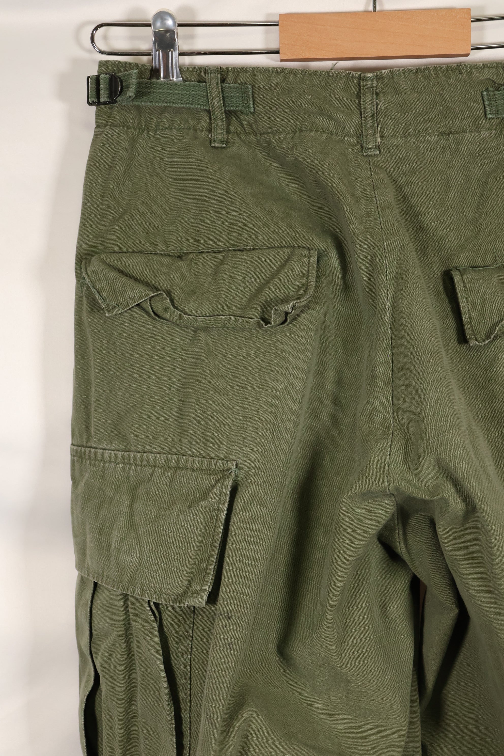 Circa 1968 S-R Size 4th Model Jungle Fatigue Pants, used, film company release B
