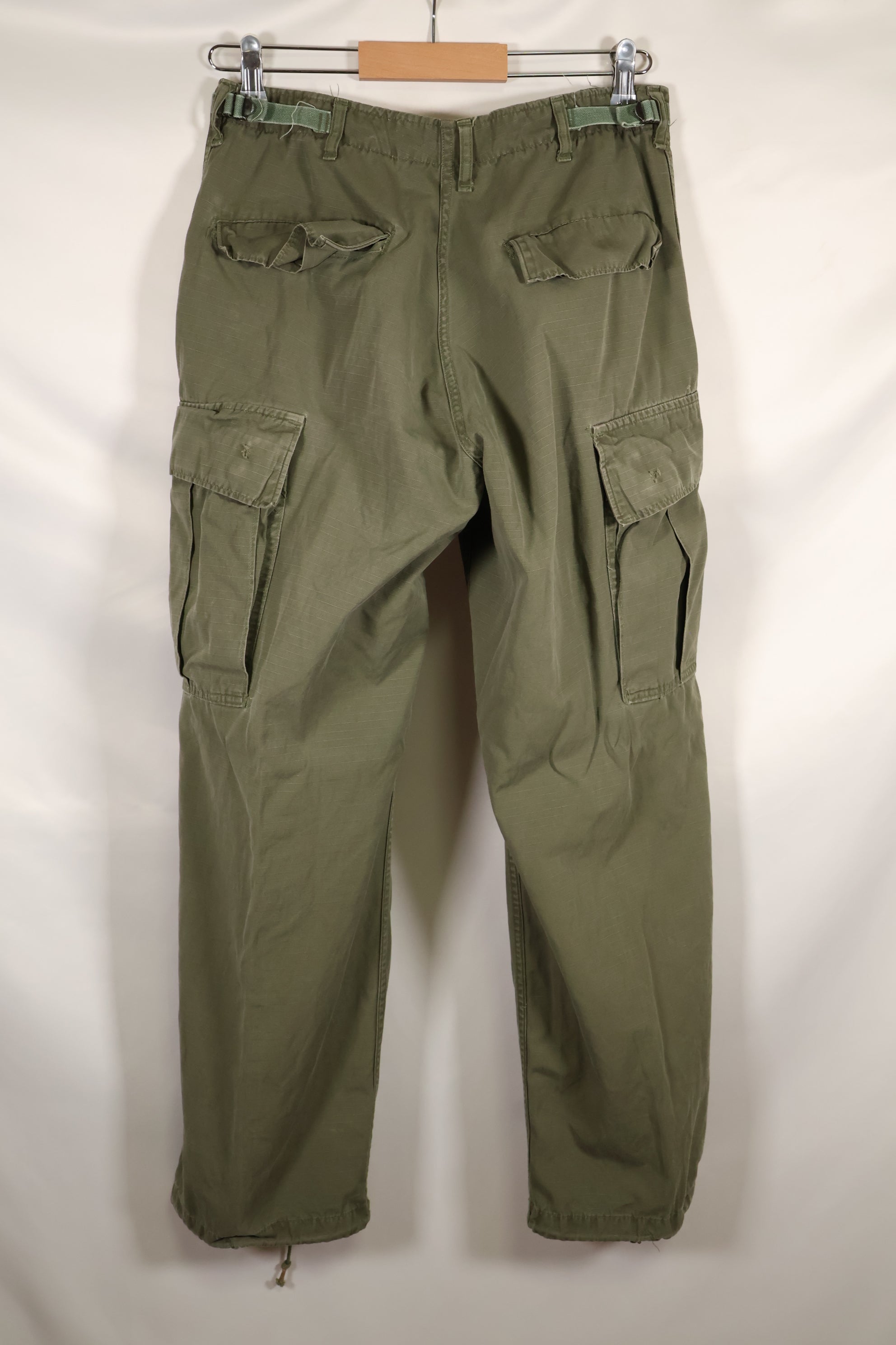 Circa 1969 S-R Size 4th Model Jungle Fatigue Pants, used, film company release B