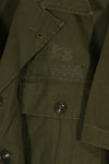 Real early 1960s rare special warfare shirt, short sleeves, patch removed, used.