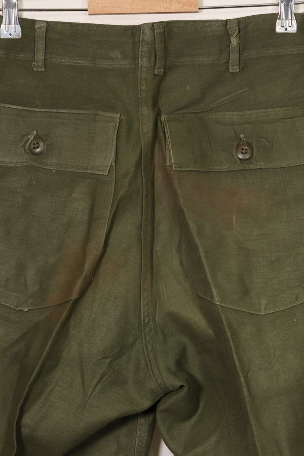 1974 Contract OG-107 Utility Pants Baker Pants 32x33 Used