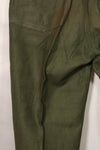 1974 Contract OG-107 Utility Pants Baker Pants 32x33 Used