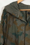 1962 East German Army NVA M58 Flächentarn sniper smock in Bluementarn camo, almost unused.