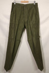 1960s lot OG-107 baker pants with modified cargo pockets, ex-special forces personnel, used F