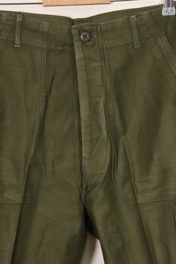 1960s lot OG-107 baker pants with modified cargo pockets, ex-special forces personnel, used F