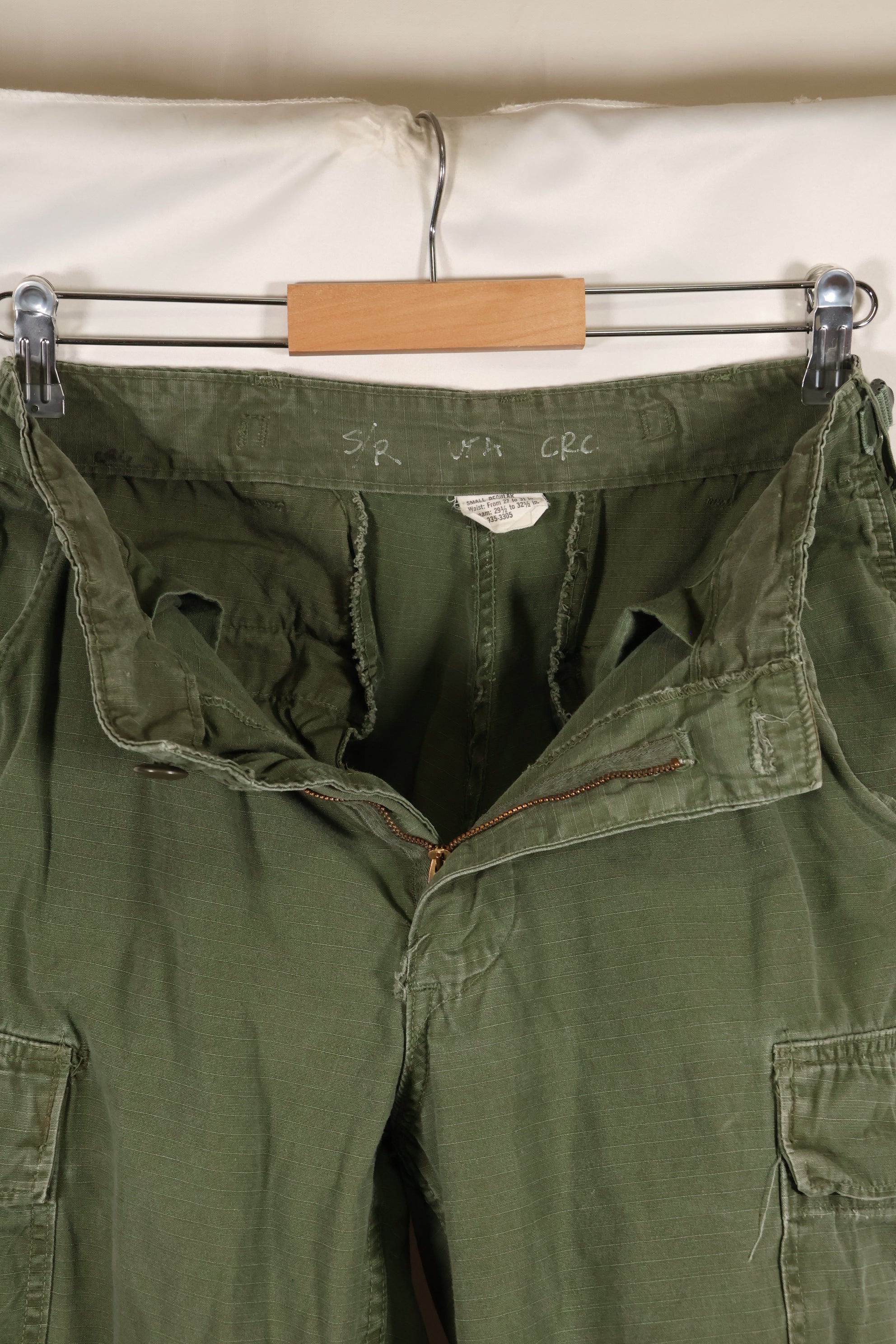 Contract year unknown S-R size 4th Model Jungle Fatigue pants, used, released by film company