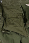 Contract year unknown S-R size 4th Model Jungle Fatigue pants, used, released by film company