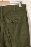 1960s lot OG-107 baker pants with modified cargo pockets, ex-special forces personnel, used F