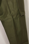 1960s lot OG-107 baker pants with modified cargo pockets, ex-special forces personnel, used F