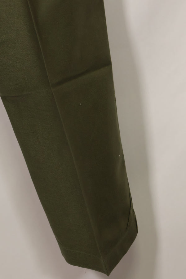 1960s lot OG-107 baker pants with modified cargo pockets, ex-special forces personnel, used F