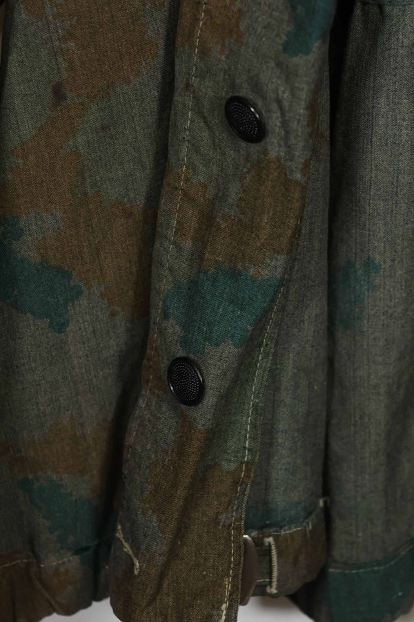 1962 East German Army NVA M58 Flächentarn sniper smock in Bluementarn camo, almost unused.