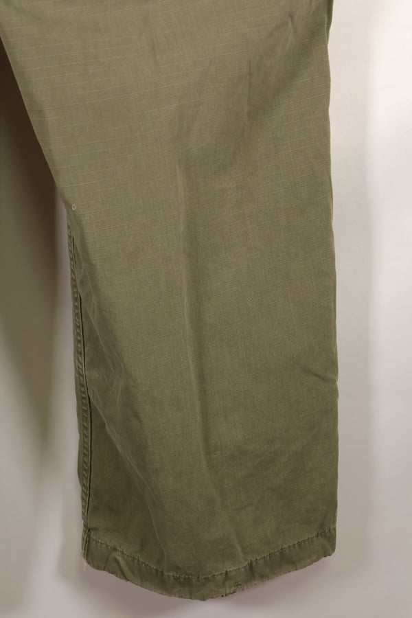Circa 1969 S-R Size 4th Model Jungle Fatigue Pants, used, film company release, C