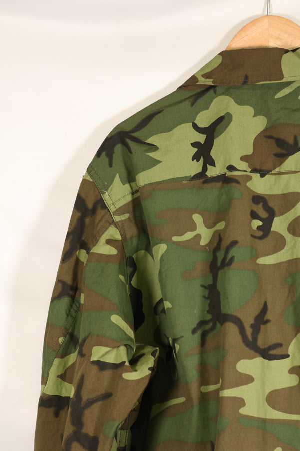 Circa 1966–67 | Estimated M-R | ERDL | Non-ripstop | Early print | Jungle fatigue jacket | Used