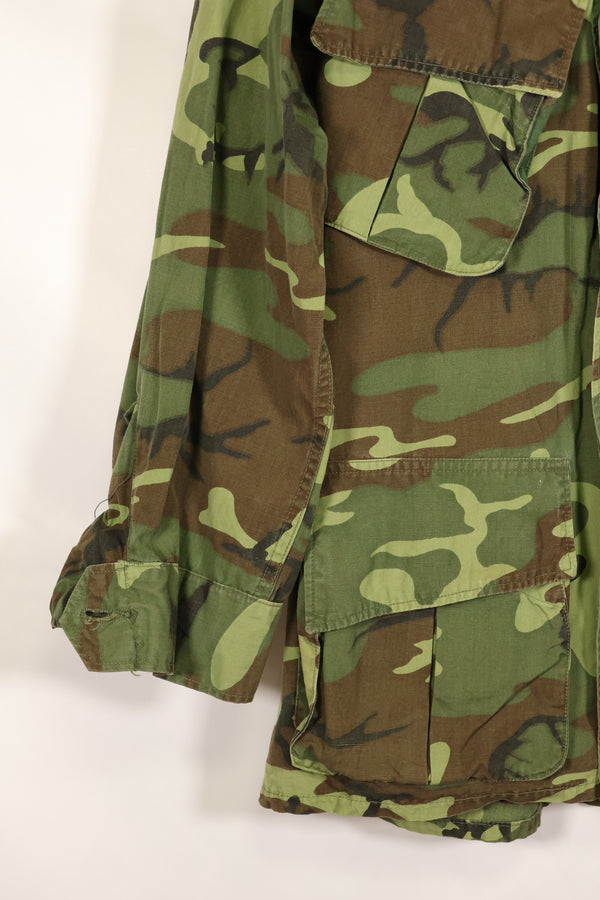 Circa 1966–67 | S-S | ERDL camouflage | Non-ripstop fabric | Early print | Minimal fading | Used