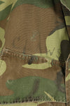 Contract circa 1967, size tag missing, early print, USMC non-rip ERDL jungle fatigues jacket, used